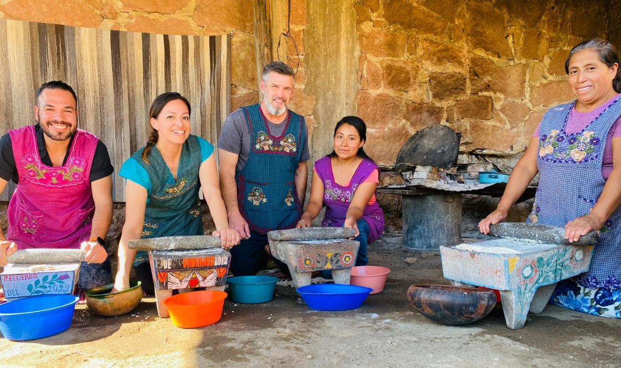 Bed and Breakfast Lizu Tu Casa En Un Pueblo Zapoteca Теотитлан-дель-Валье Экстерьер фото