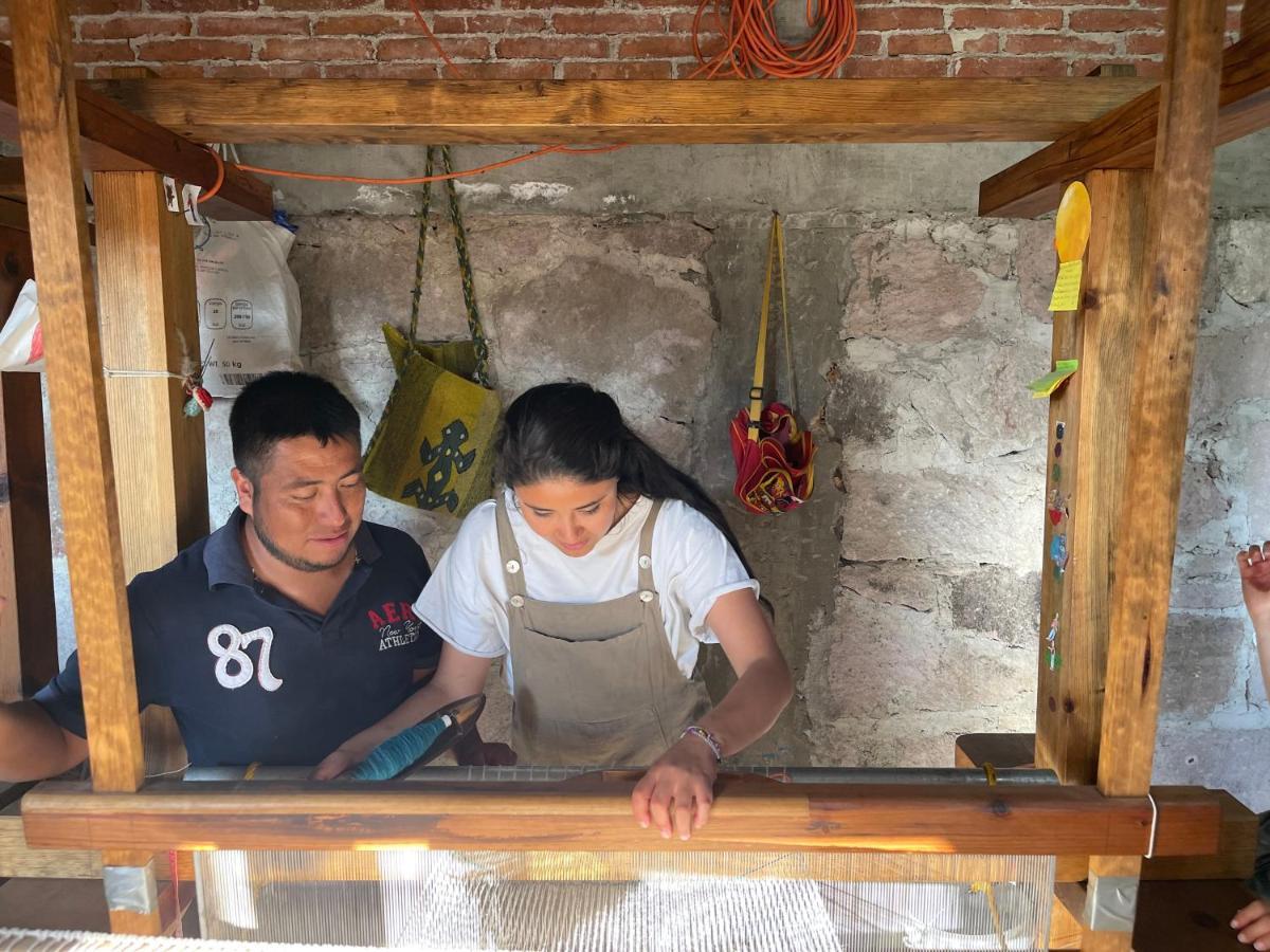 Bed and Breakfast Lizu Tu Casa En Un Pueblo Zapoteca Теотитлан-дель-Валье Экстерьер фото