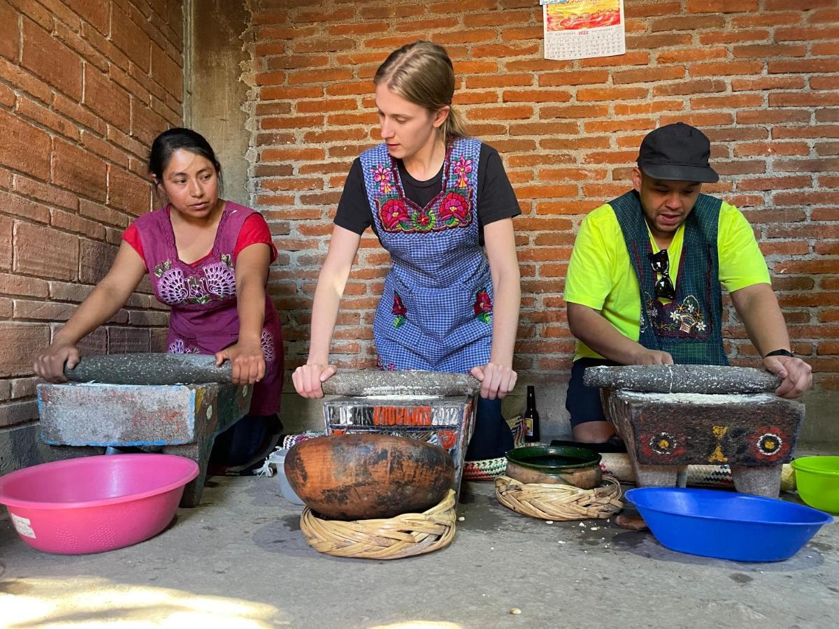 Bed and Breakfast Lizu Tu Casa En Un Pueblo Zapoteca Теотитлан-дель-Валье Экстерьер фото